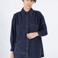 Talia Shirt, Navy Cord