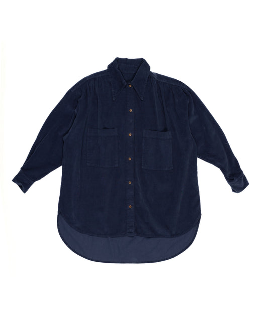 Talia Shirt, Navy Cord