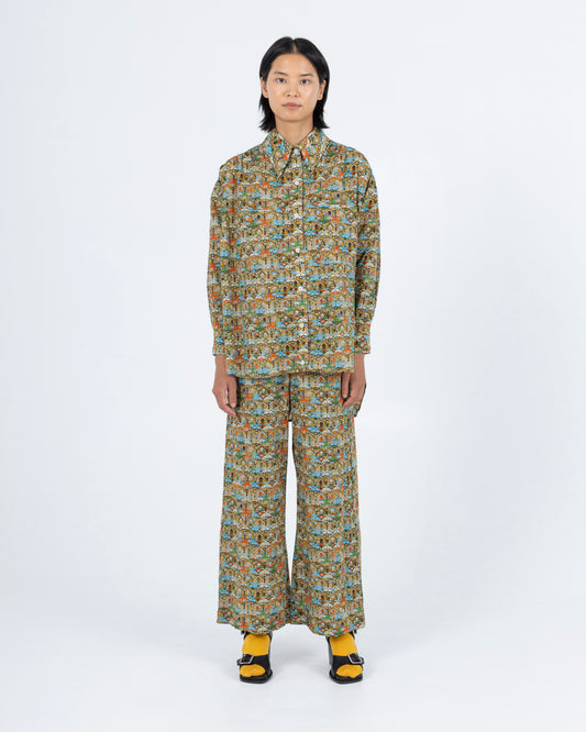 Talia Shirt, Scroll Pop