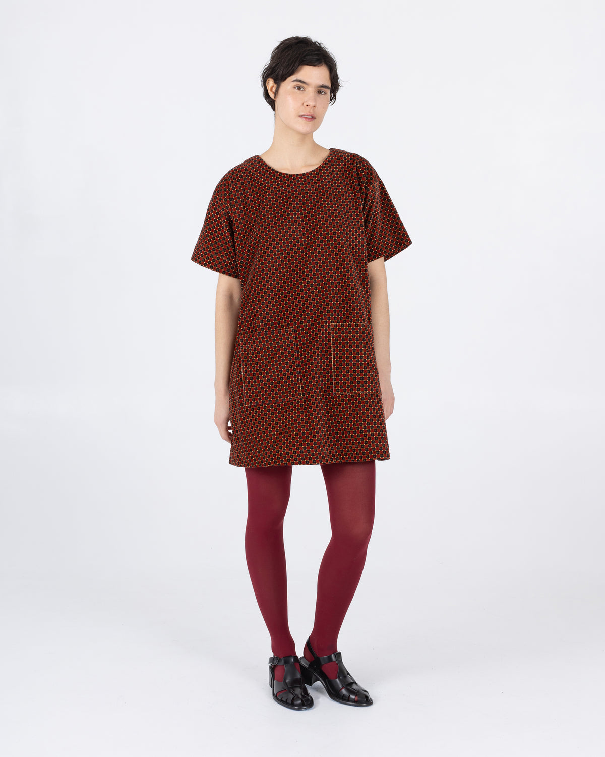 Ulla Dress, Foulard Velvet