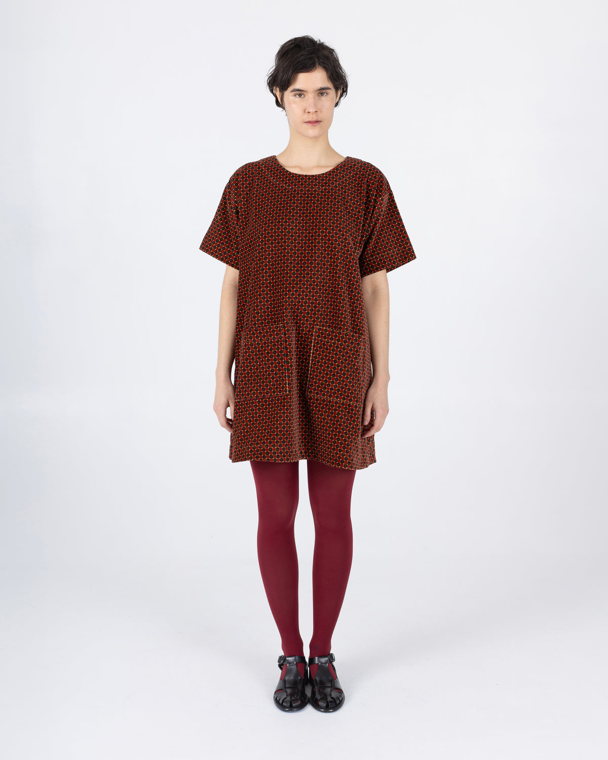 Ulla Dress, Foulard Velvet