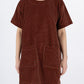 Ulla Dress, Foulard Velvet