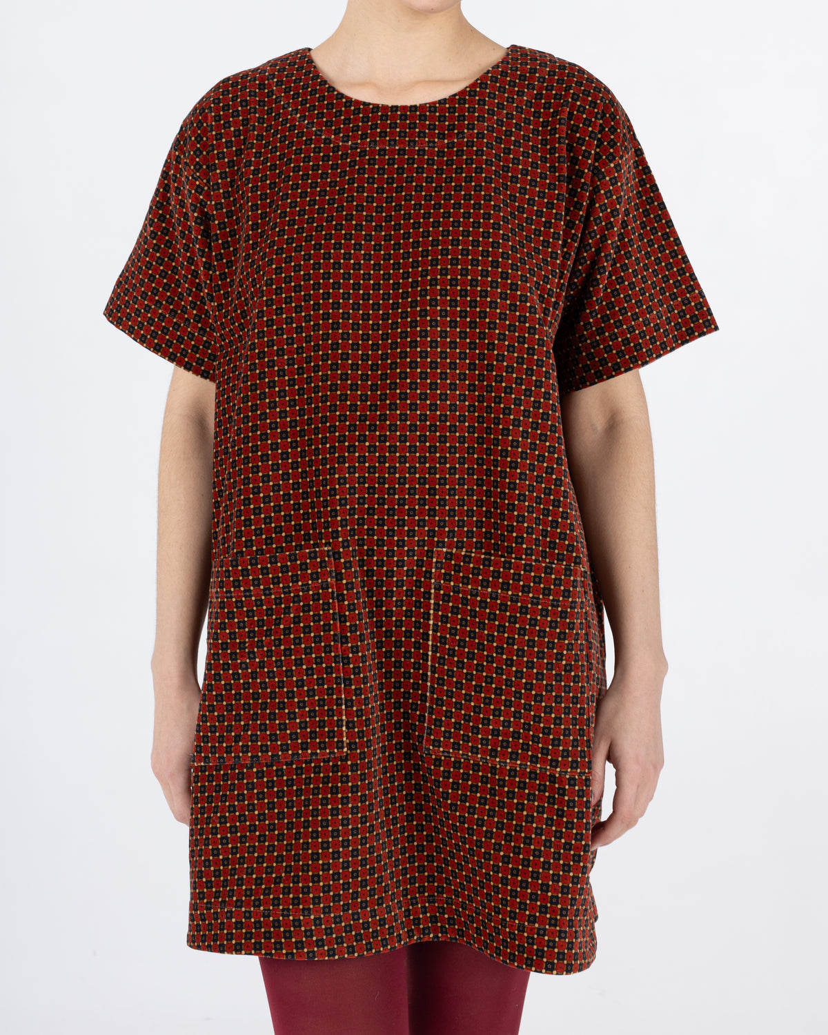 Ulla Dress, Foulard Velvet