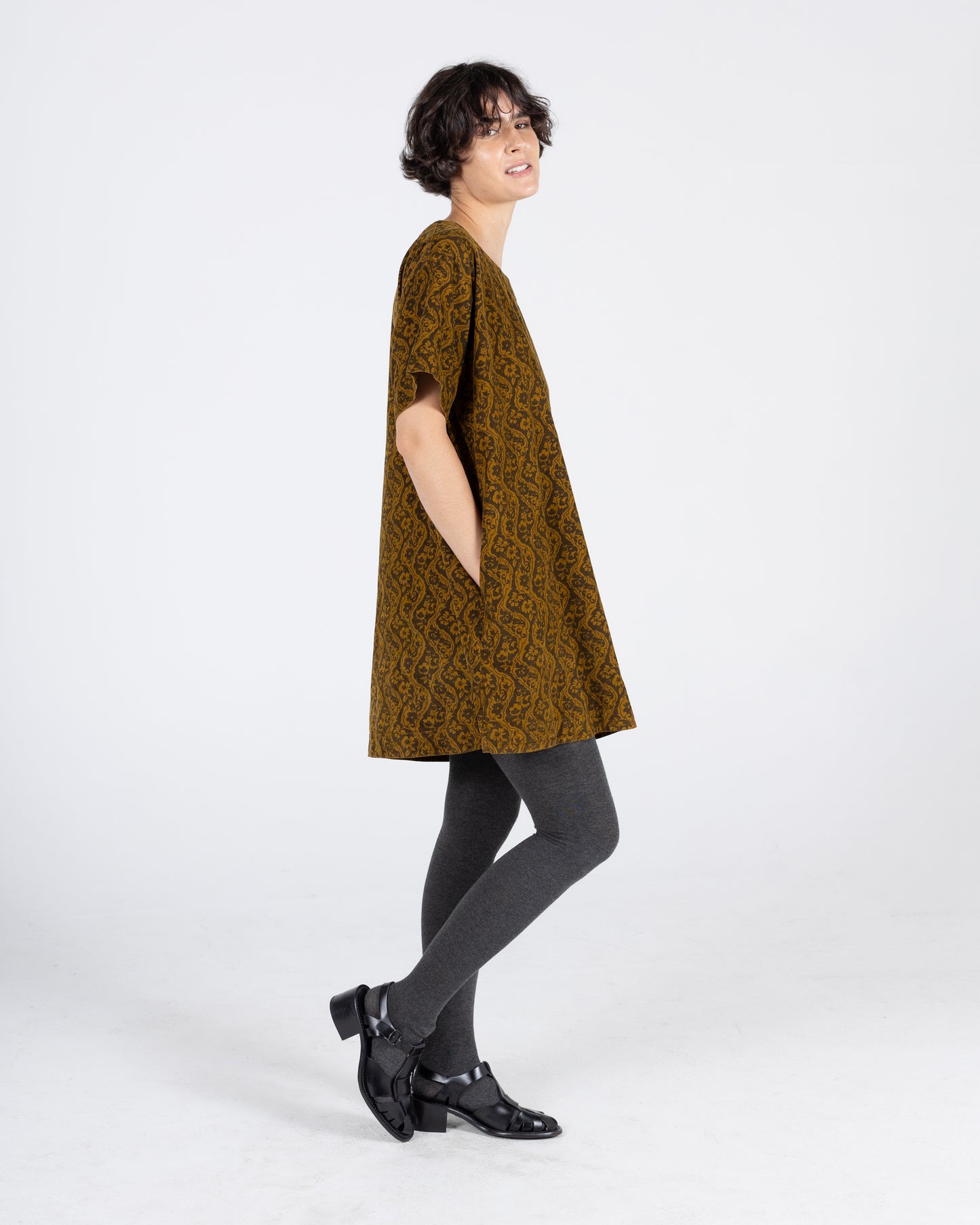Ulla Dress, Paisley Cord