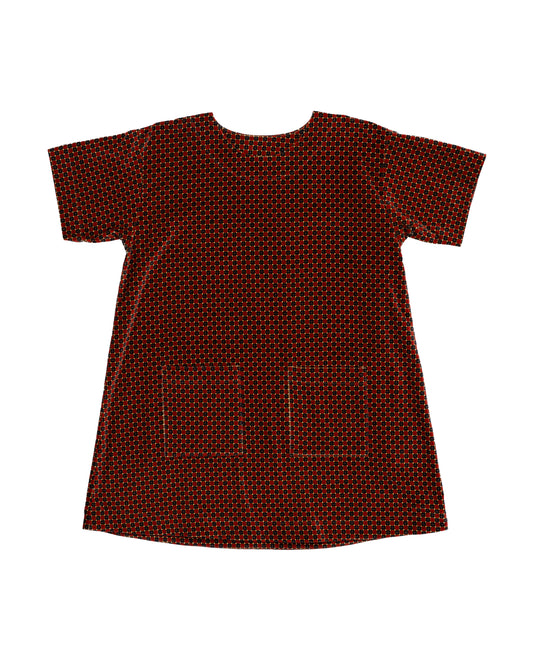 Ulla Dress, Foulard Velvet