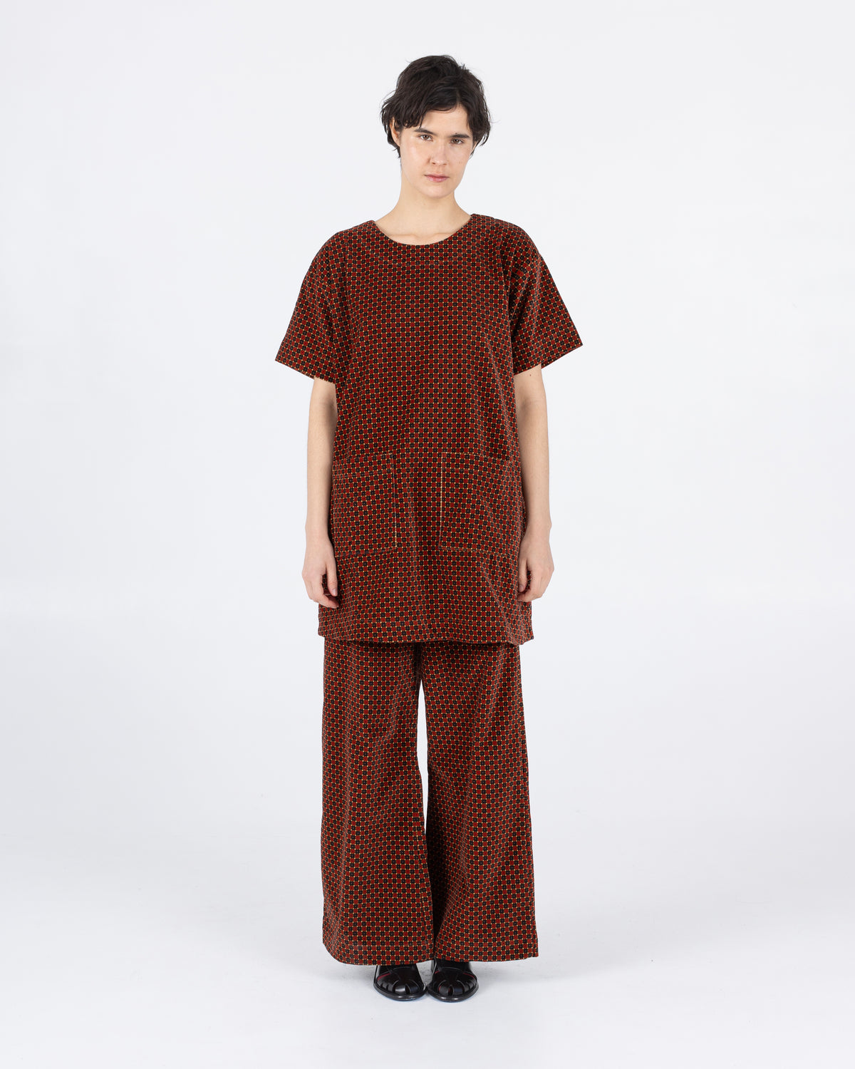 Ulla Dress, Foulard Velvet